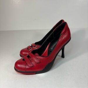 Dollhouse Red High Heel Pumps Y2K